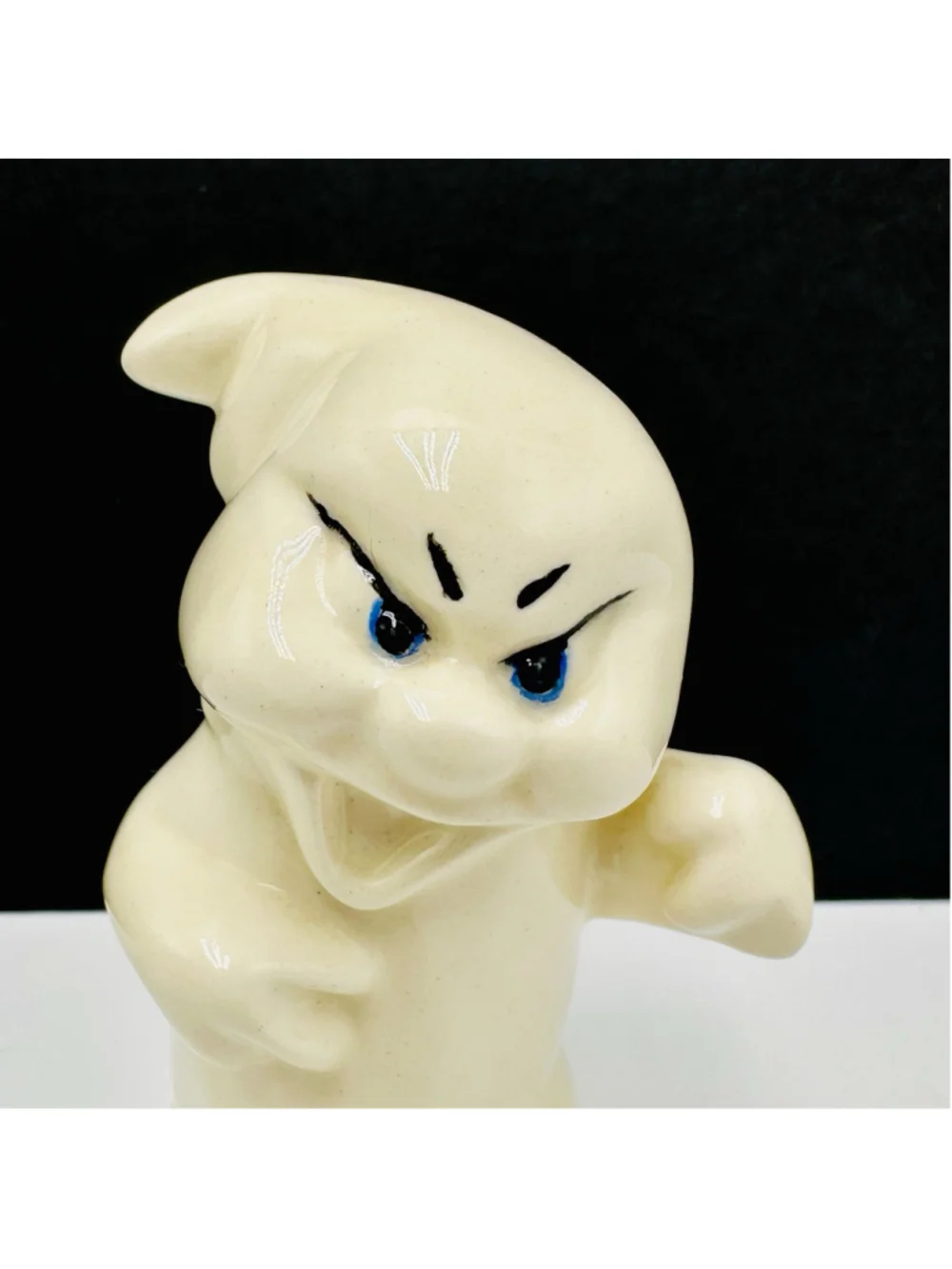 Vintage Halloween Ghost Byron Mold Irredescent White 1970's 4.5